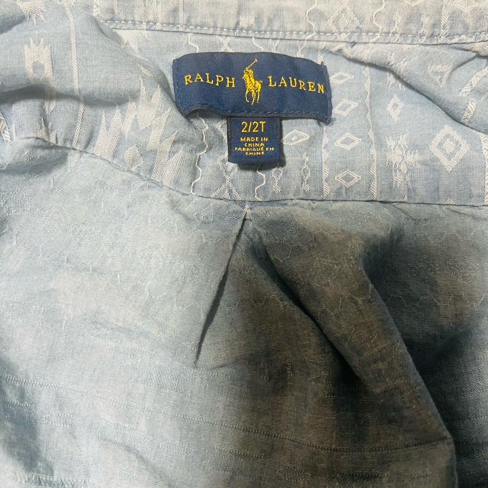 Ralph Lauren polo button up shirt